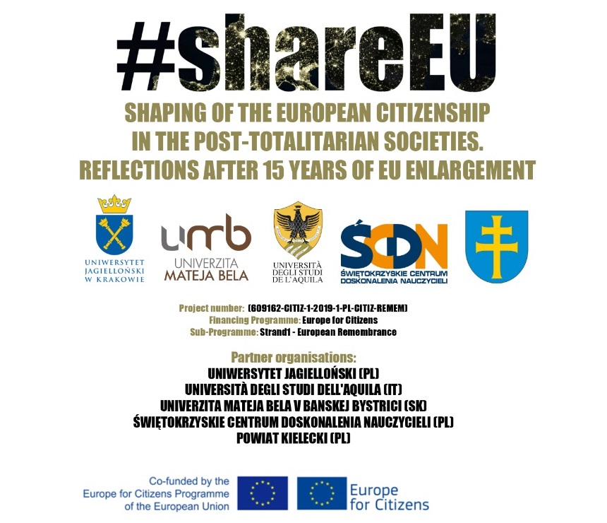 plakat projektu #Share EU